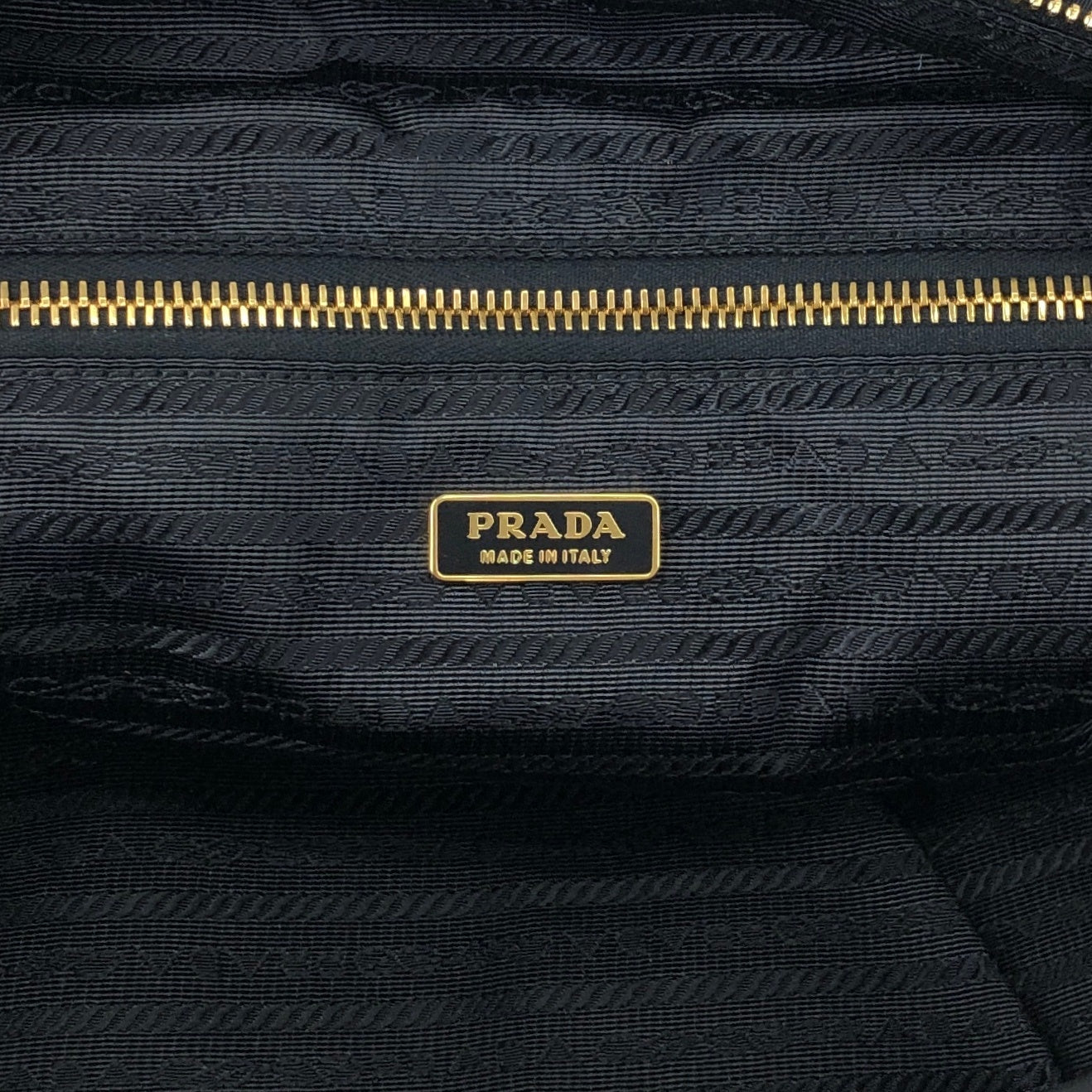 PRADA Logo Two-way Small Boston bag Shoulder bag Black Vintage is5a6n