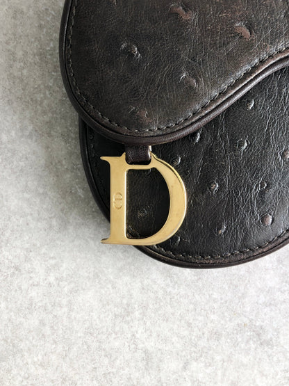 Christian Dior Coin Purse Brown Vintage ncj5a5