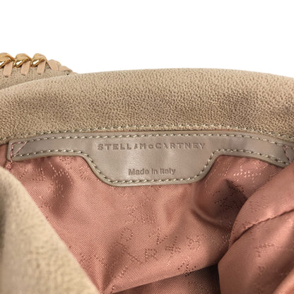 Stella McCartney Two-way Chain Handbag Shoulder bag Beige Vintage a347ka