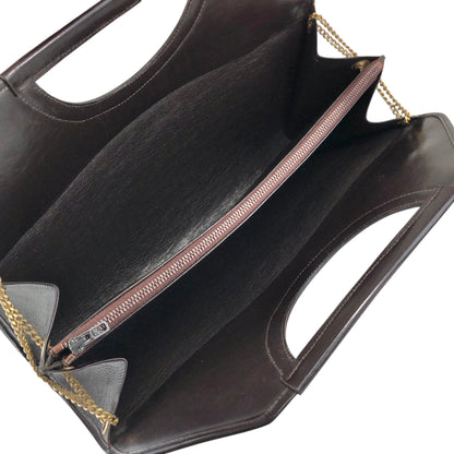 Christian Dior Trotter Handbag Brown Vintage erc4b6
