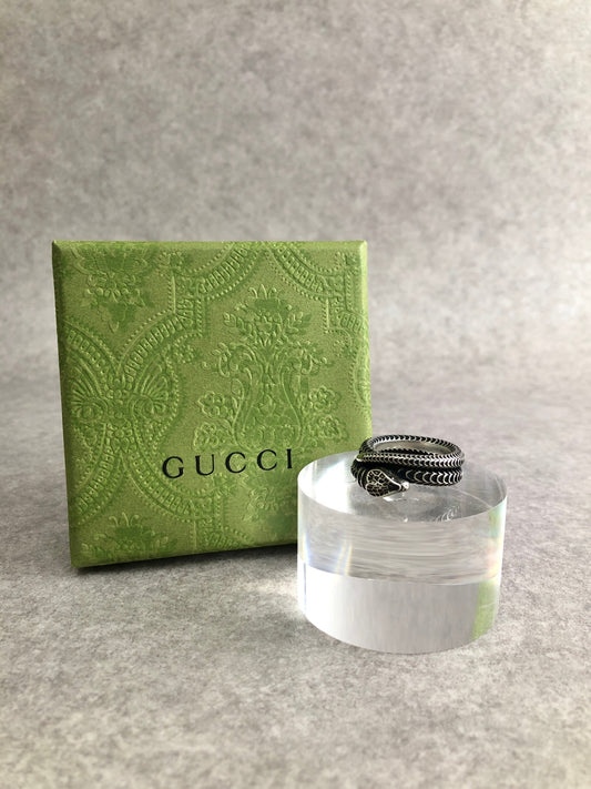 GUCCI Ring Silver SILVER925 Vintage 8mu7yj