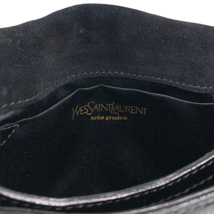 Yves Saint Laurent Chain Shoulder bag Black Vintage rncjip