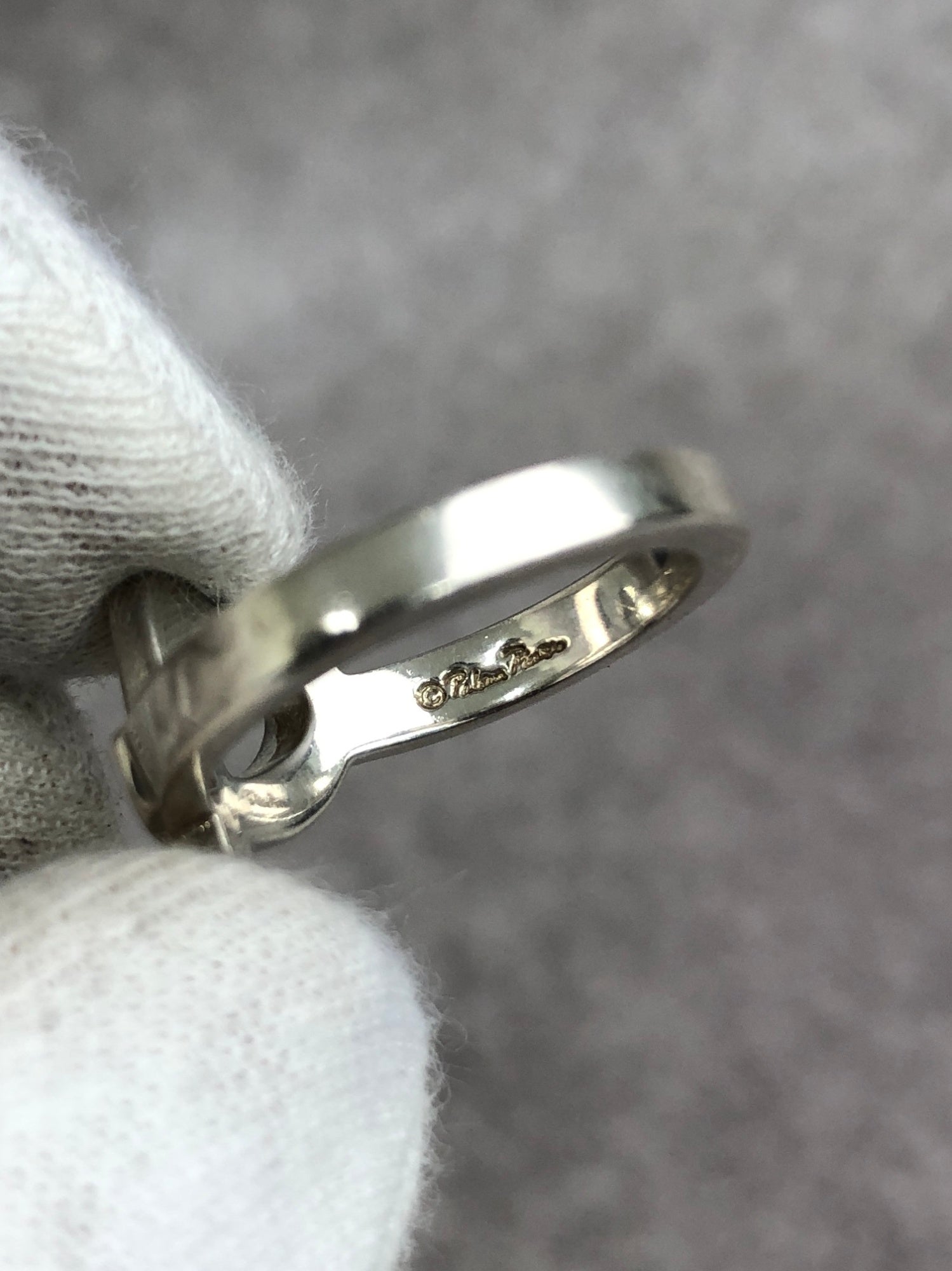 Tiffany & Co. Ring Silver Vintage g2hg57 – VintageShop solo