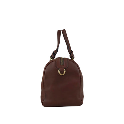 LOEWE Anagram Two-way Boston bag Shoulder bag Brown Vintage c288vn