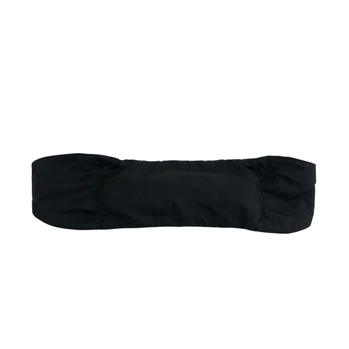 PRADA 三角形標誌斜背包 單肩包 黑色 復古 agzse3