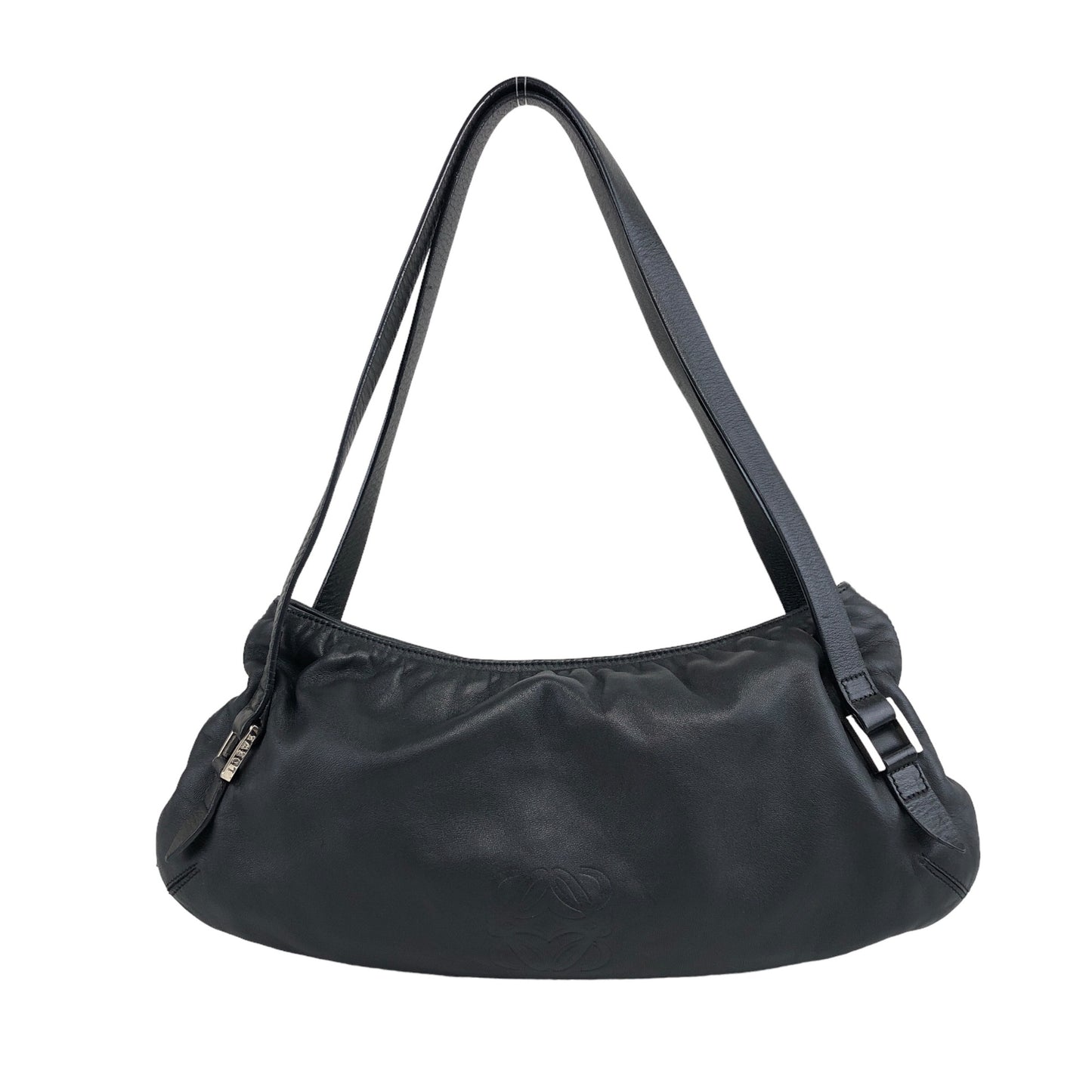 LOEWE Anagram Shoulder bag Black Vintage u7nfzt