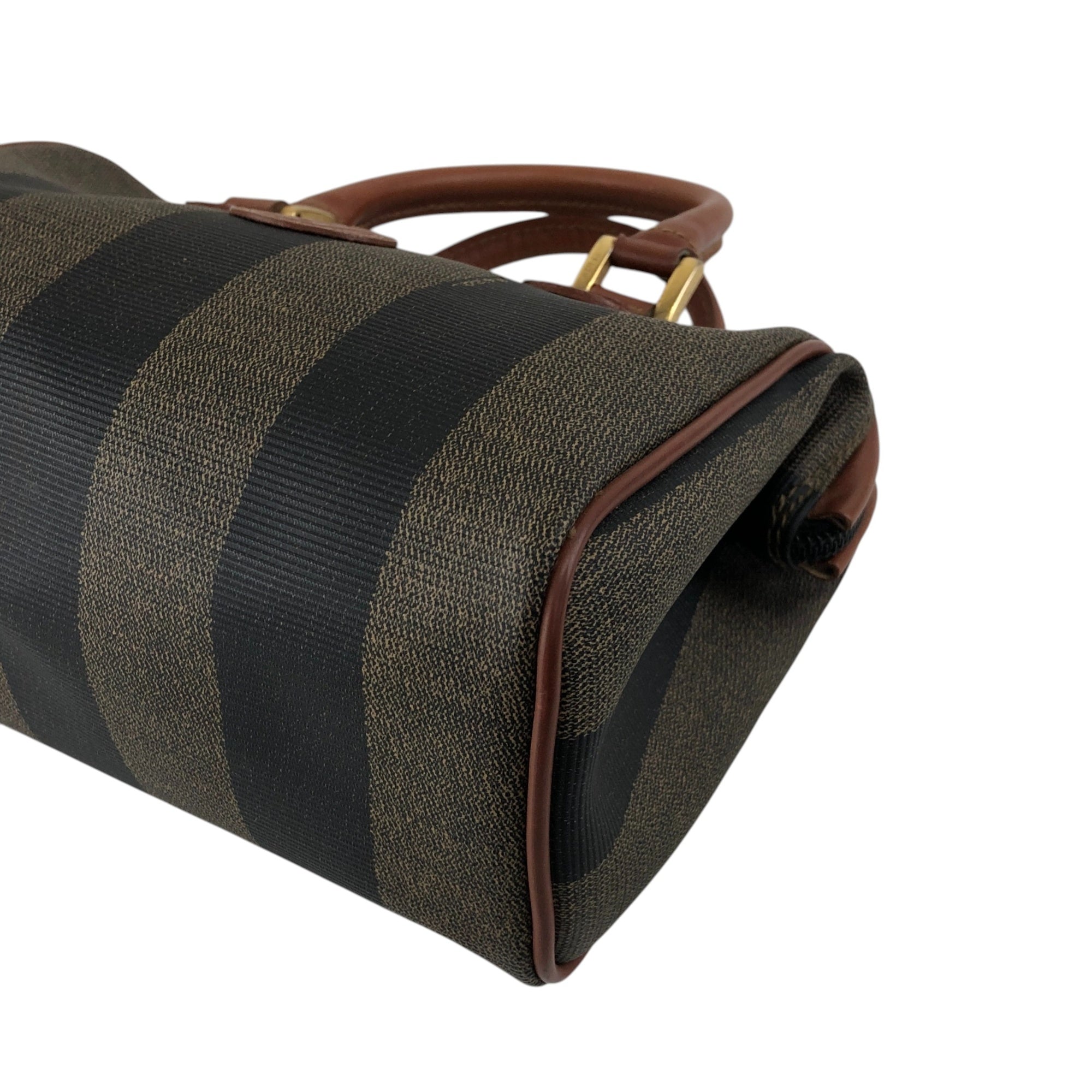FENDI Pecan Two-way Small Boston bag Shoulder bag Brown Vintage FENDI Pecan Two-way Small Boston bag Shoulder bag Brown Vintage