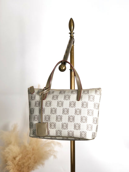 LOEWE Anagram Totebag Gray Vintage n4c8vp