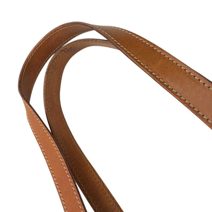 CELINE Macadam Blason Handbag Brown Vintage s5ej7j