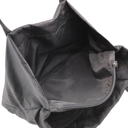 PRADA Tessuto Triangle Logo Totebag Black Vintage m8ccmn