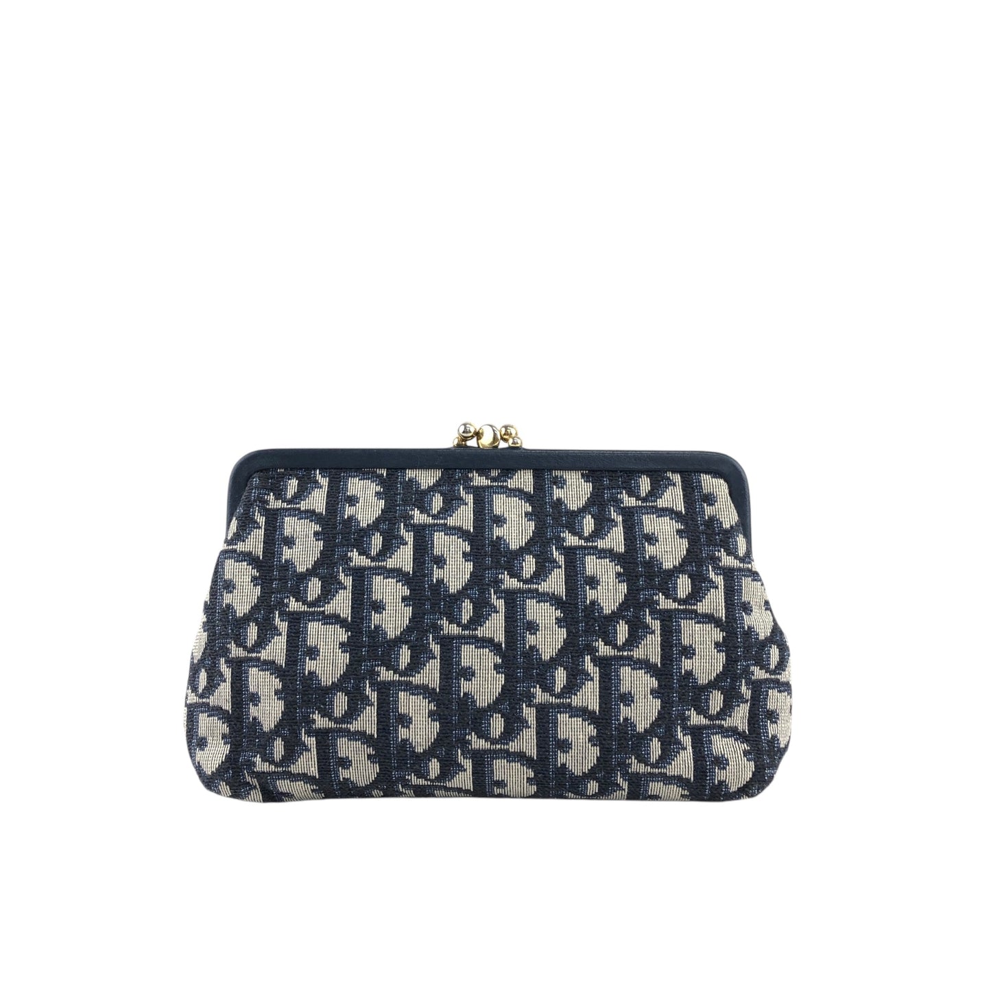 Christian Dior Trotter 手拿包 海軍藍 Vintage 4w7znk