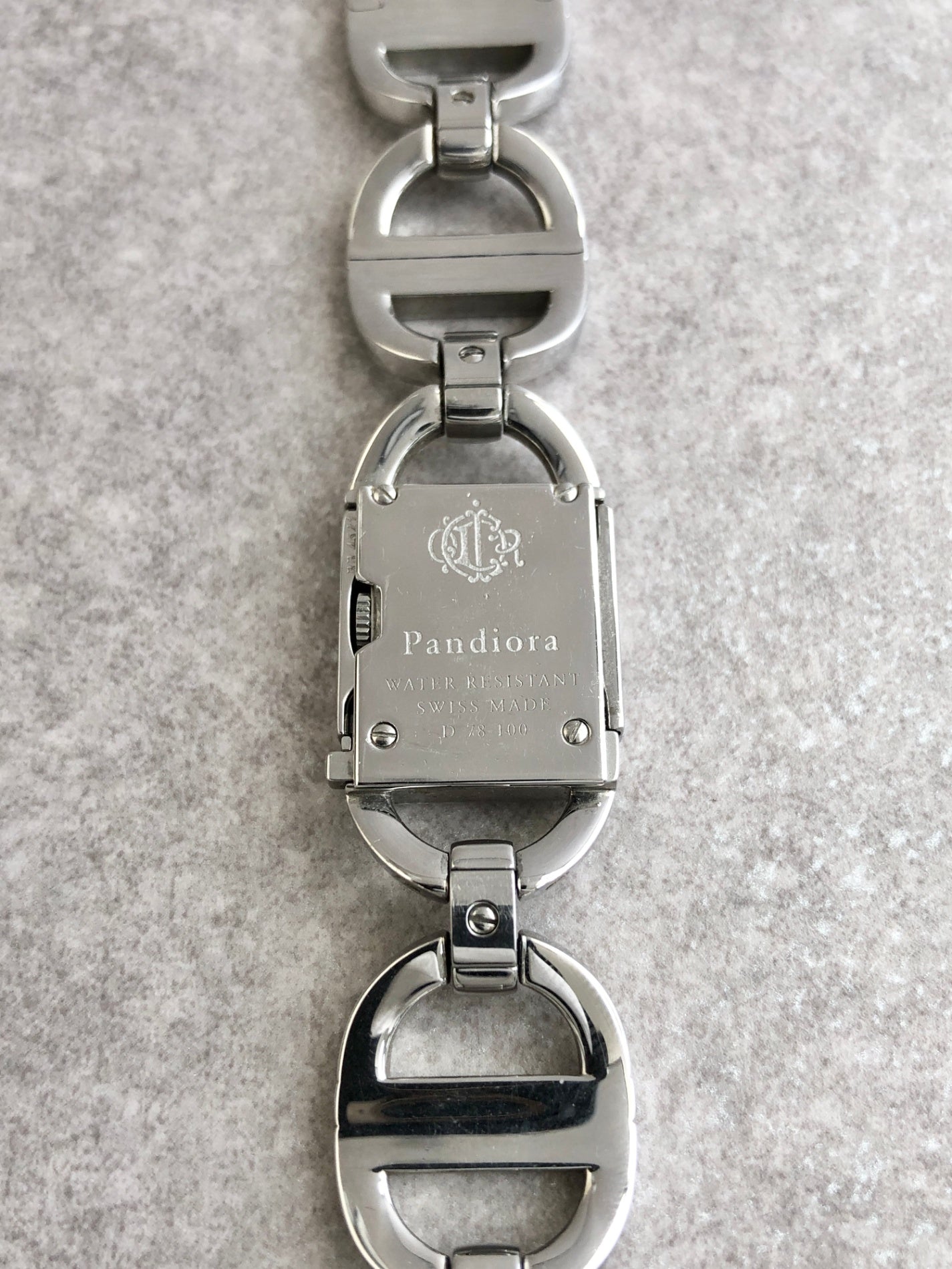 Christian Dior Quartz Watch Silver Vintage D78-100 zvwjvu