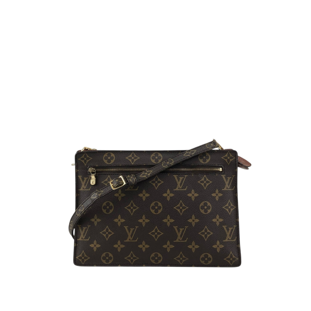 LOUIS VUITTON Monogram Shoulder bag Brown M51205 Vintage uj5nbu