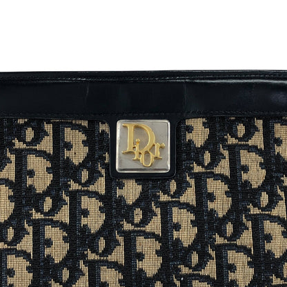 Christian Dior Trotter Shoulder bag Navy Vintage 57rizh