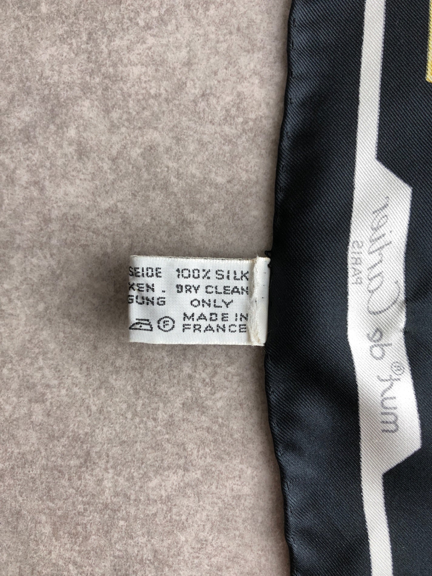 Cartier Scarf Black Vintage pvjkn5