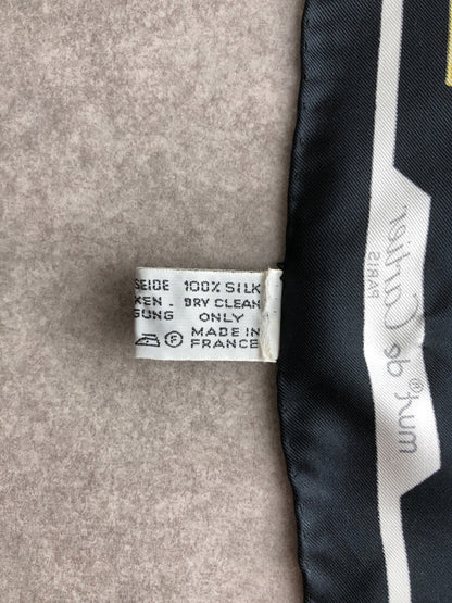 Cartier Scarf Black Vintage pvjkn5