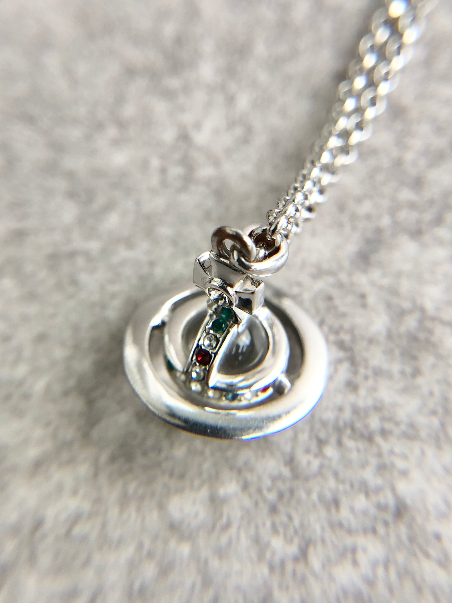 Vivienne Westwood Necklace Silver Vintage 2pmsie
