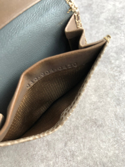 GUCCI Coin Purse Brown Vintage 5vm57j