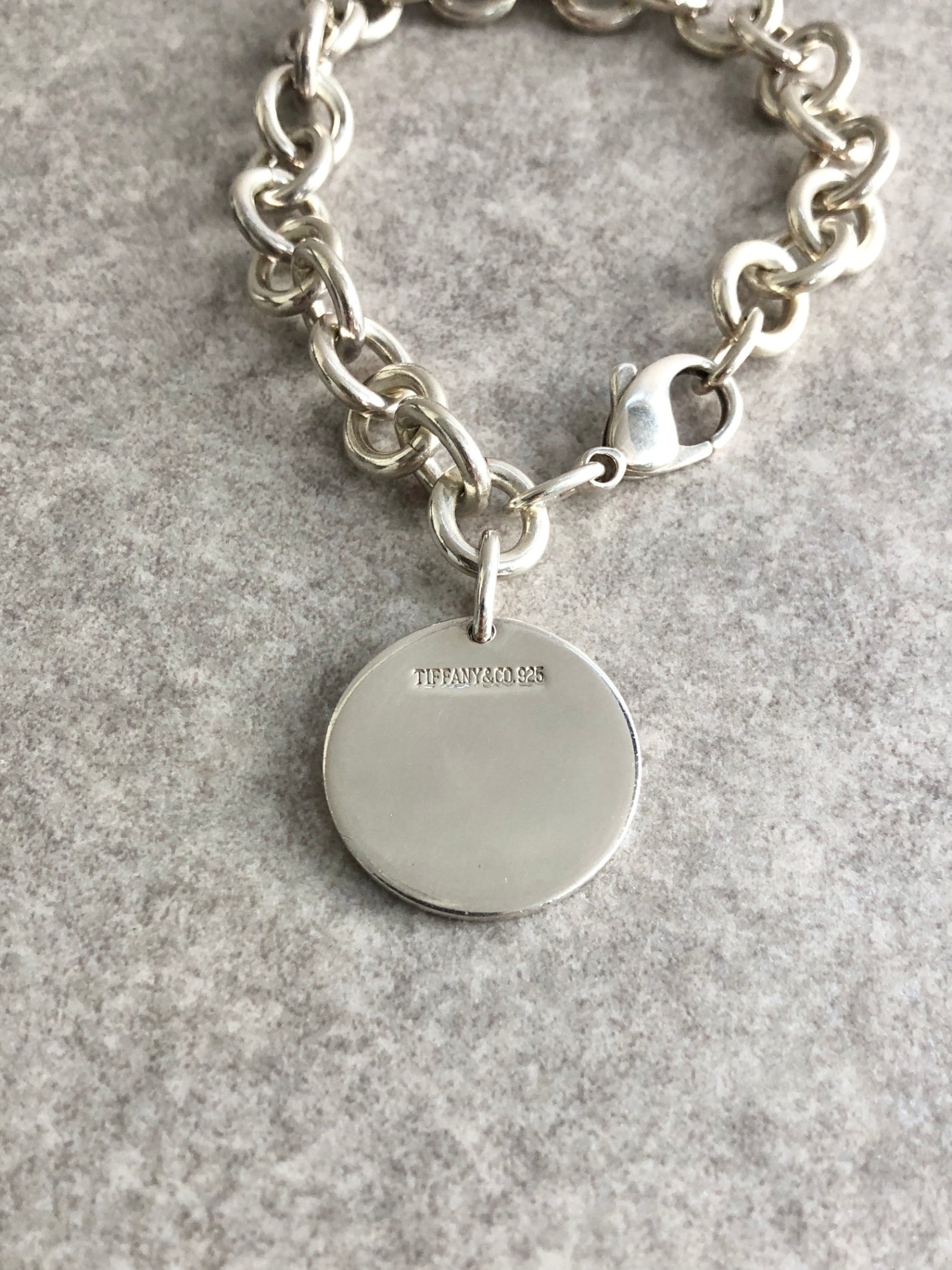Tiffany & Co. SILVER925 Bracelet Silver Vintage 36nwem