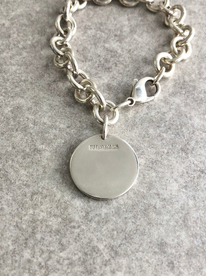 Tiffany & Co. SILVER925 Bracelet Silver Vintage 36nwem