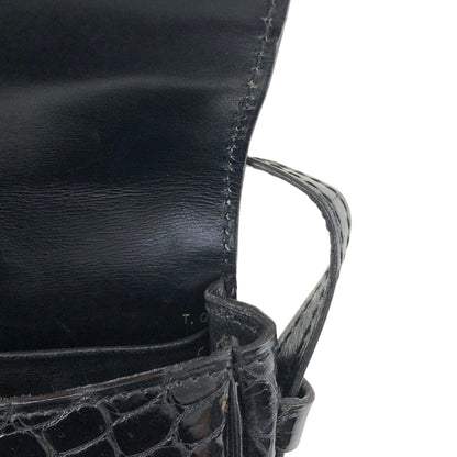 CELINE Triomphe Shoulder bag Black Vintage vtsptj