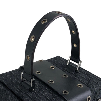 Christian Dior Street Chic Small Handbag Vanity bag Black Vintage 525v32