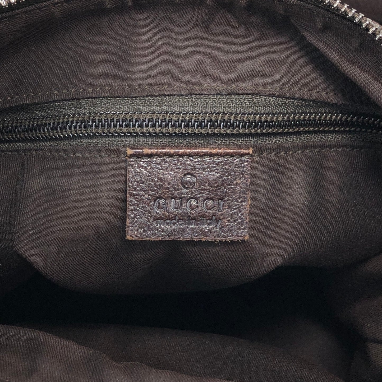 GUCCI GG Canvas Shoulder bag Brown Vintage arvcnf