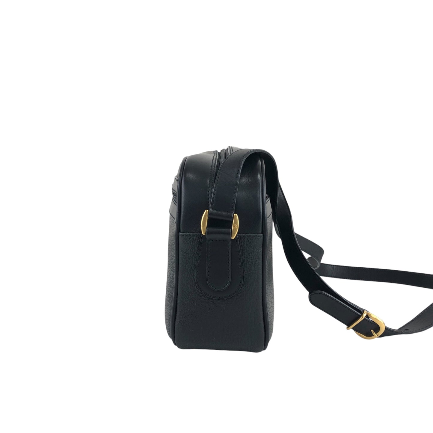 GUCCI Charm Shoulder bag Black Vintage cn224w