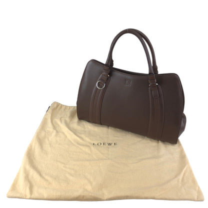 LOEWE Anagram Handbag Totebag Brown Vintage sr6m4v