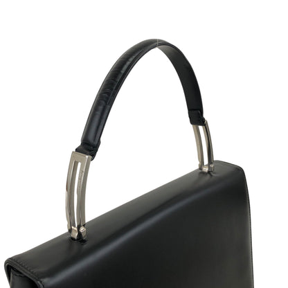 Salvatore Ferragamo Top Handle Handbag Black Vintage sca6k6