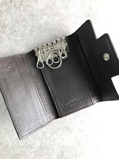 Christian Dior Street Chic 鑰匙包 棕色 復古 bubim6