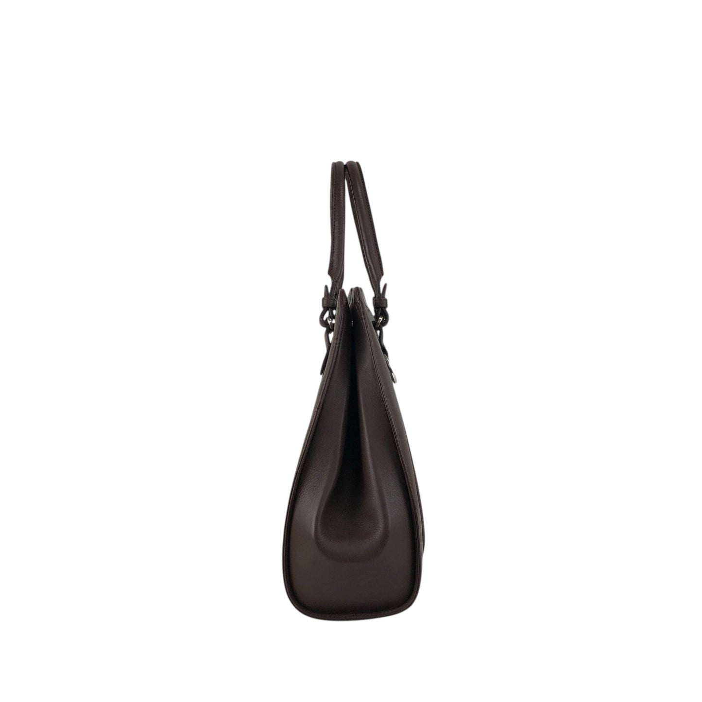 LOEWE Anagram Handbag Totebag Brown Vintage sr6m4v