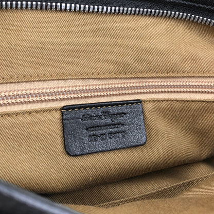 Salvatore Ferragamo Gancini Handbag Black Vintage 5aexwa