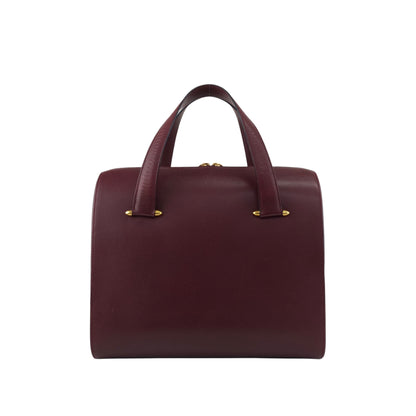 Cartier Two-way Handbag Shoulder bag Bordeaux Vintage d6tb8y