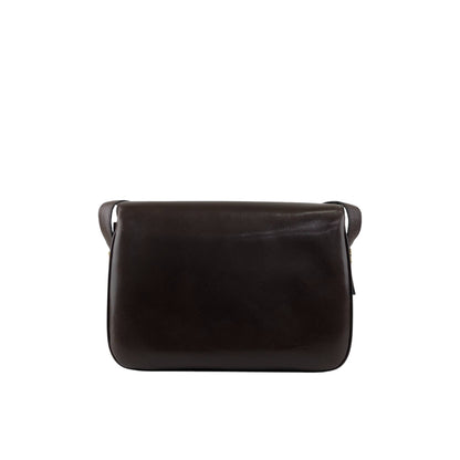 CELINE Triomphe Horse Carriage Shoulder bag Brown Vintage thyd2h