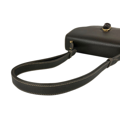 GUCCI Bamboo Shoulder bag Brown Vintage 843vd4