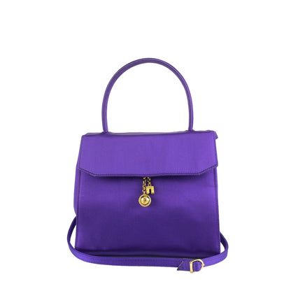 CELINE Starball Circle Arc de Triomphe Two-way Handbag Shoulder bag Purple Vintage zzr42u