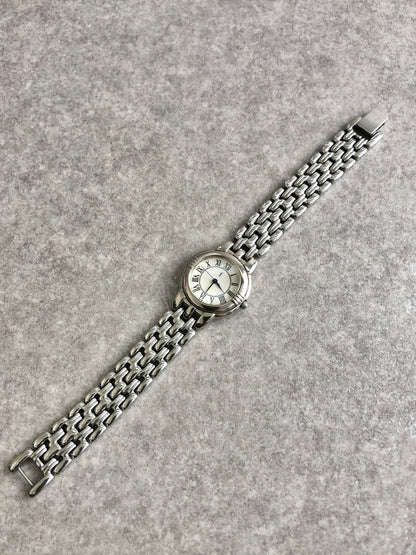 Yves Saint Laurent Watch Silver Vintage jut627