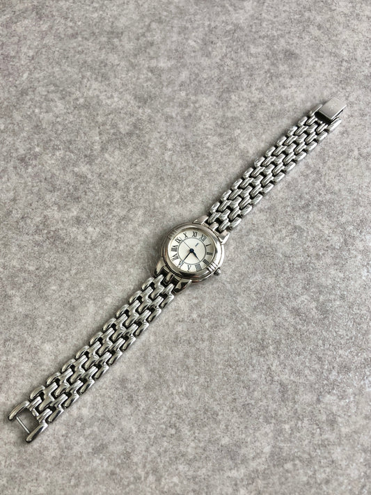 Yves Saint Laurent Watch Silver Vintage jut627