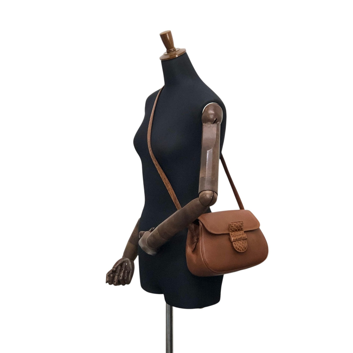 LOEWE Shoulder bag Brown Vintage x6g5se