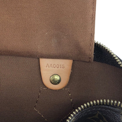 LOUIS VUITTON Monogram Small Boston bag Handbag Brown M41108 Vintage nniw2h