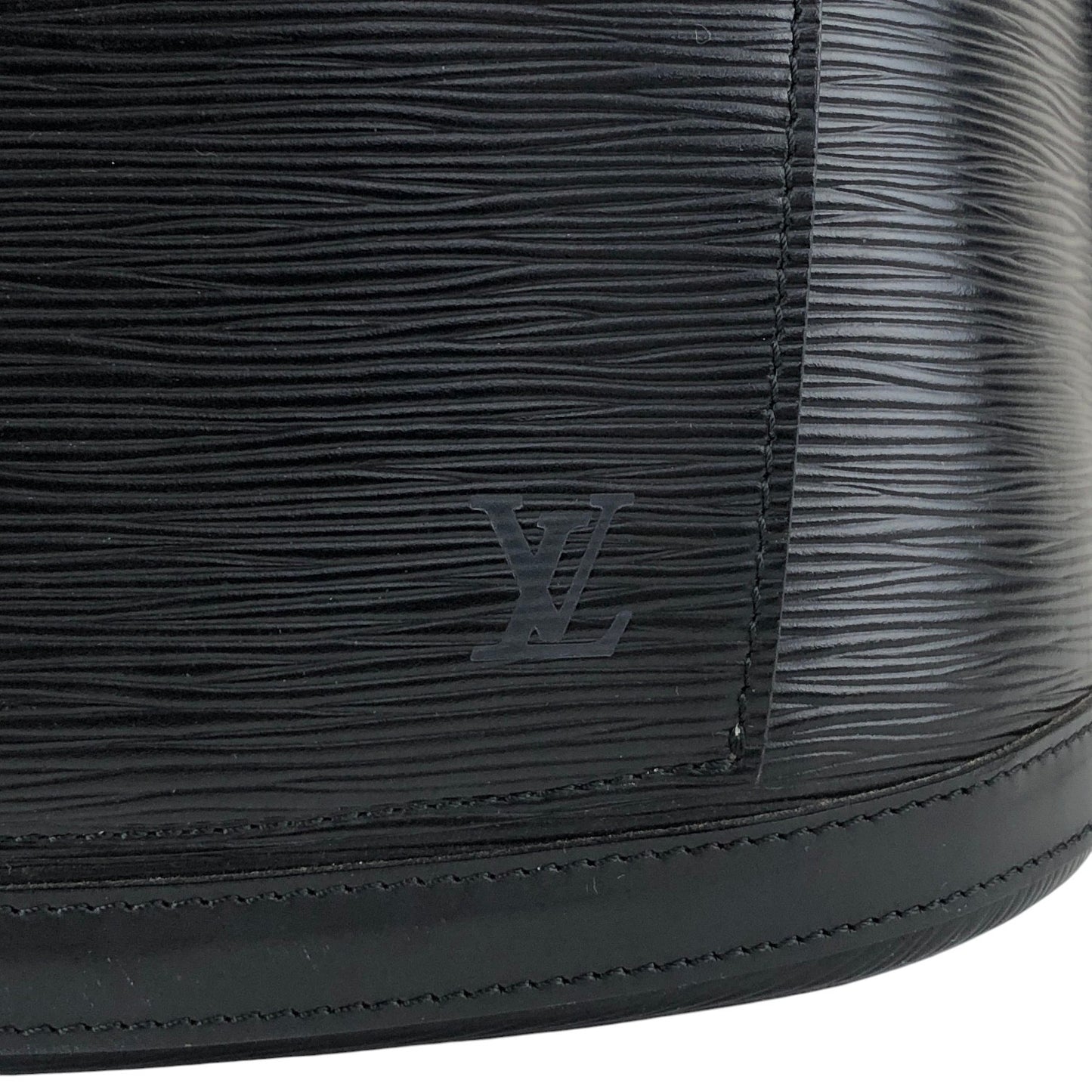 LOUIS VUITTON Epi Backpack Black M52292 Vintage e4pycu