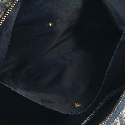 Christian Dior Trotter 掛鎖漆面手柄手提包波士頓包海軍藍復古 em4wmx 