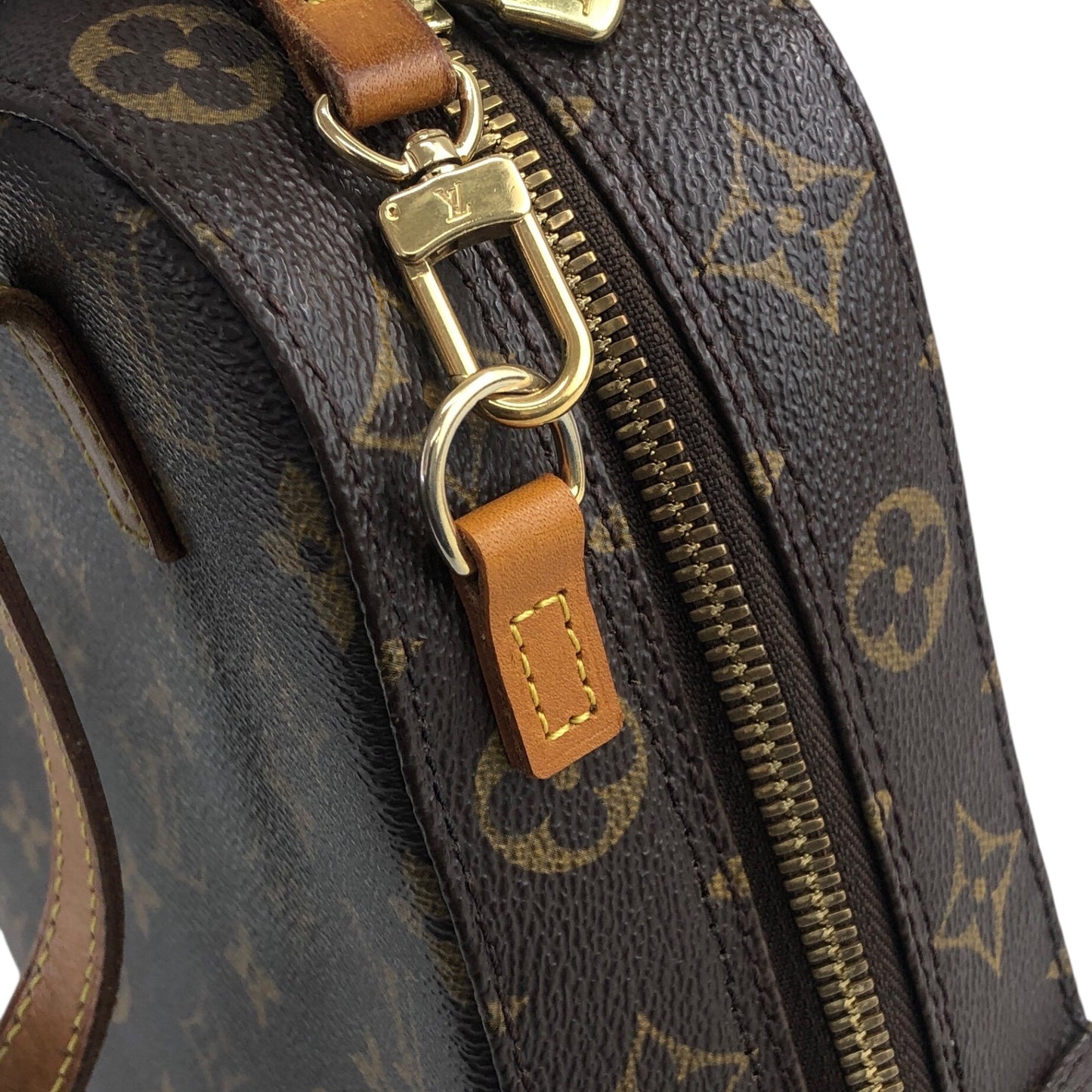 LOUIS VUITTON Monogram Two-way Handbag Shoulder bag Brown Vintage uvzzvg