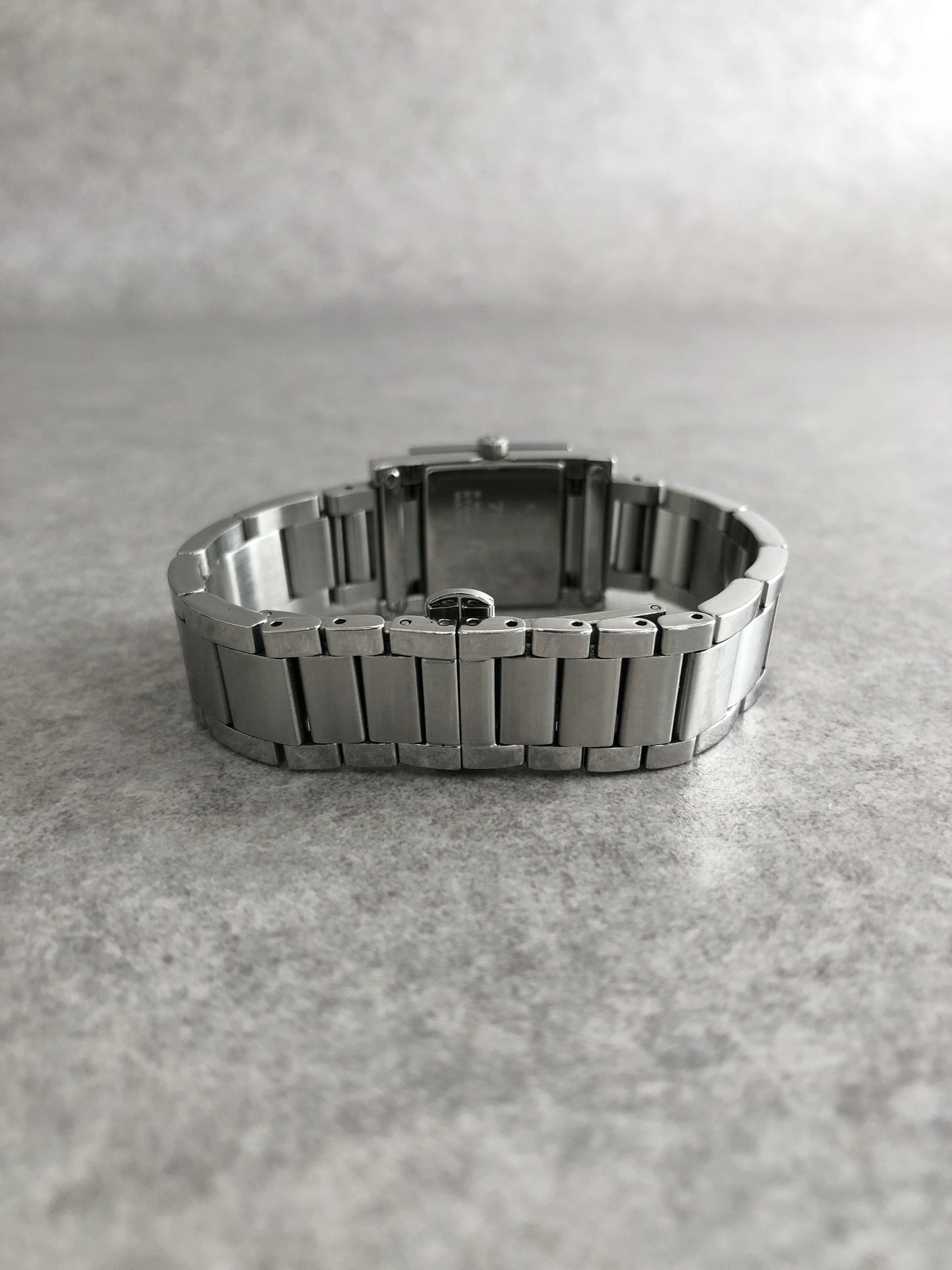 GUCCI Logo Quartz Watch Silver 7900P Vintage 4dstrr