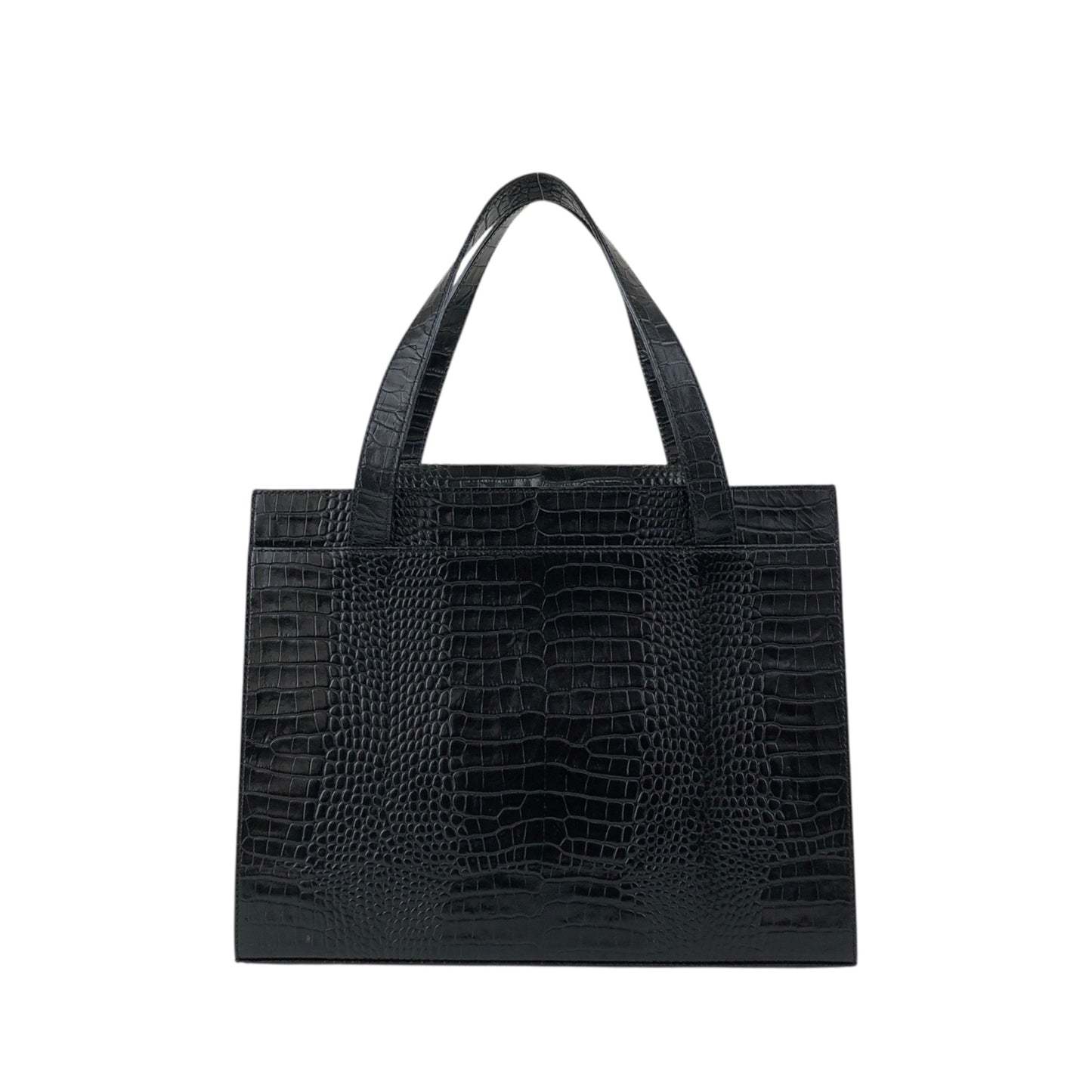 Yves Saint Laurent YSL Logo Handbag Black Vintage 3e2ciz