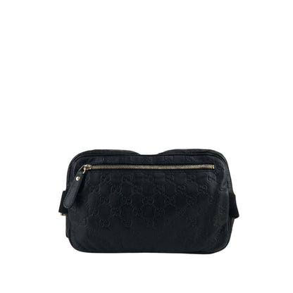 GUCCI Shoulder bag Sling bag Black Vintage 2b2jge