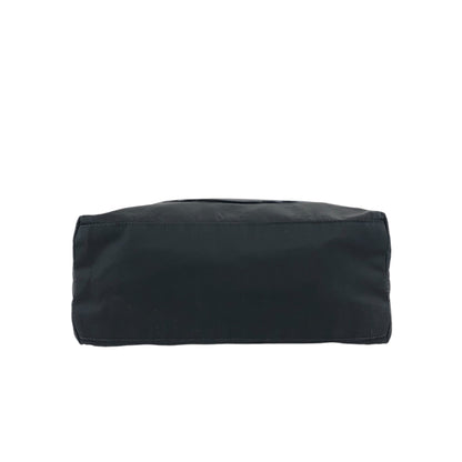 PRADA Logo Shoulder bag Hobobag Black Vintage wr3yar