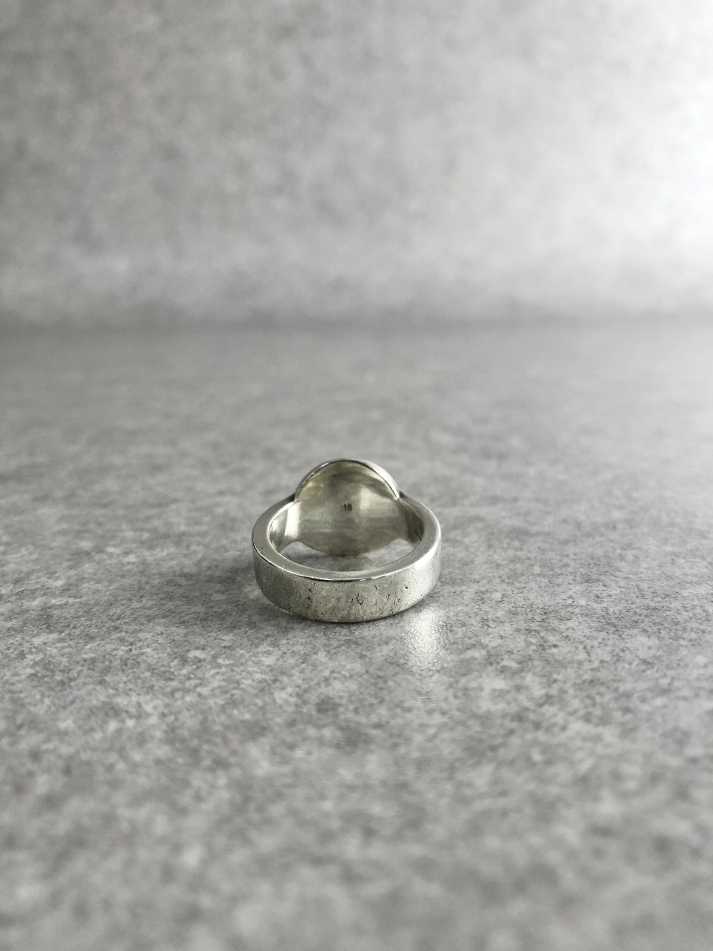 GUCCI Interlocking SILVER925 Ring Silver Vintage tbd5y7