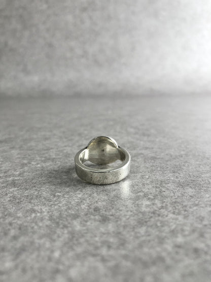GUCCI Interlocking SILVER925 Ring Silver Vintage tbd5y7